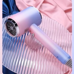 Electric hair dryer household wind power barber shop hair salon negative ion hair care silent air dryer