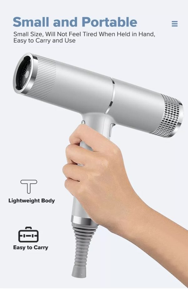 Salon Ionic Custom Hairdryer Hair Super Wind Quiet Blow Dryer Electric Hair Dryer - Image 2