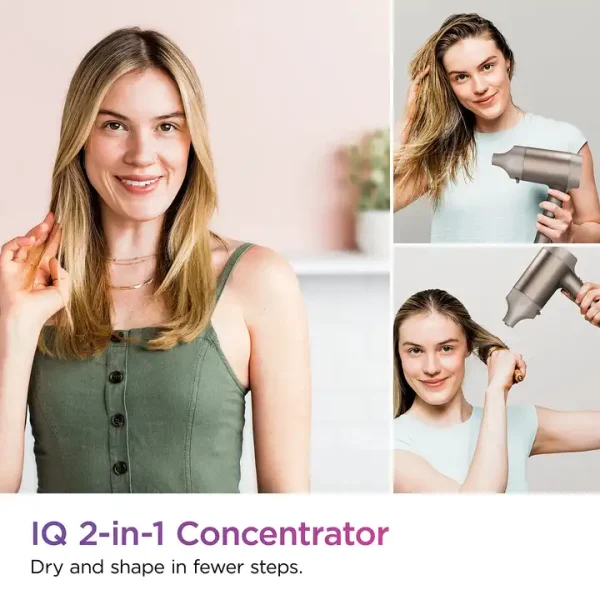 Fast-Drying Hair Blow Dryer With  Concentrator And Styling Attachments - Image 2