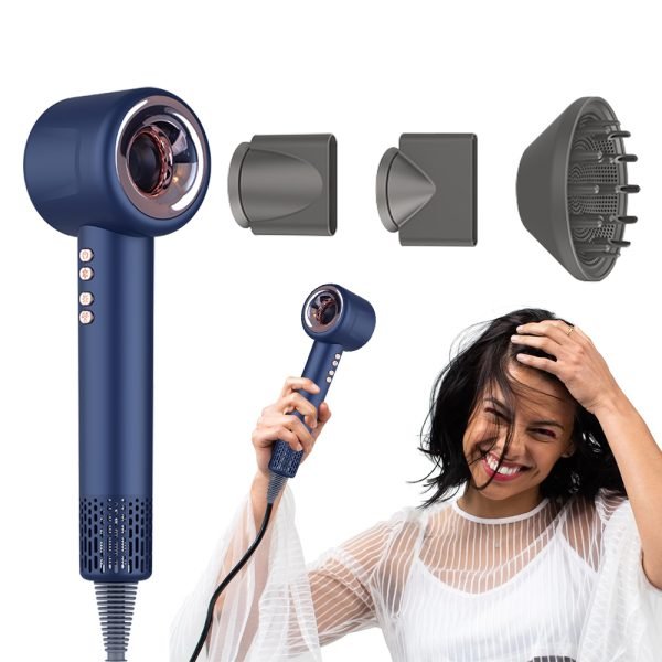 High Speed Ionic Hair Dryer Powerful Hairdryer  Profesional Hair Dryer And Straightener Set - Image 2