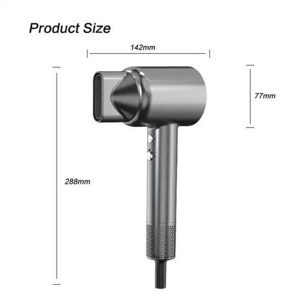 Wholesale Onic Hair Dryer Super High Speed Negative Ions Blow Dryer 110, 000 RPM Brushless Motor Fast Drying hairdryer 1600w - Image 2