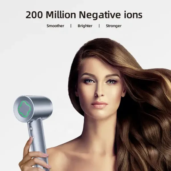 Beauty Works Pro Salon One Step High Speed Hair Dryer With Magnetic Diffuser Holder Ionic BLDC Smart Blow Dryer - Image 2