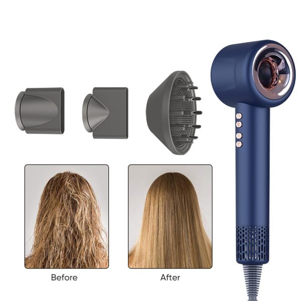 High Speed Ionic Hair Dryer Powerful Hairdryer  Profesional Hair Dryer And Straightener Set - Image 3