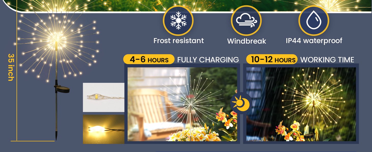 solar light solar garden lights outside lights gardening tools fiber optic lights