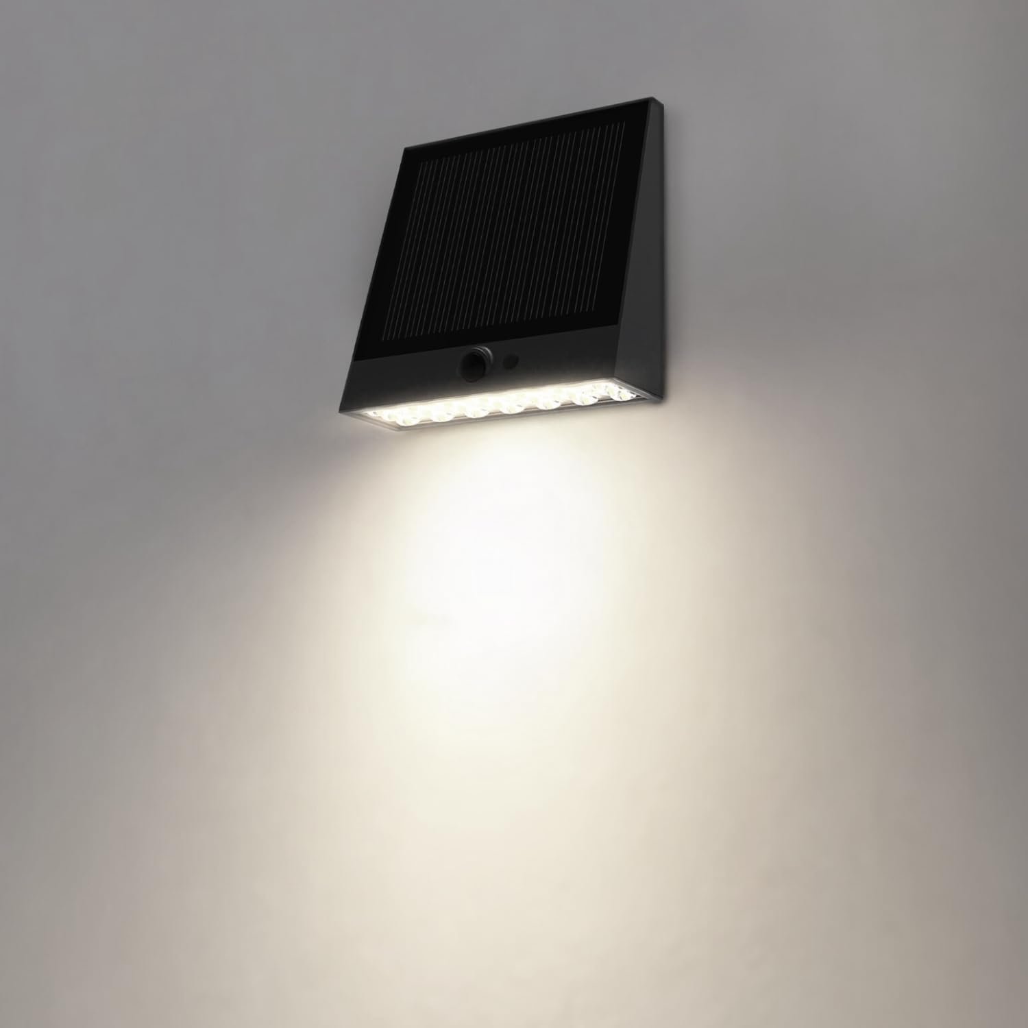 Solar Outdoor Lights, 1000LM IP65 Waterproof Solar Flood Lights with 4 Modes, 4000K Motion Sensor Solars Wall Light for House Number, Porch, Frontdoor, Backyard