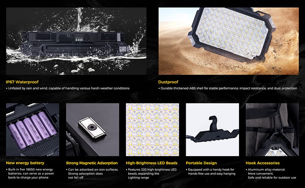 Rechargeable work light