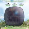 Bright Solar Pathway Lights Outdoor, 8 Pack Solar Powered Garden Lights Waterproof IP65, Auto On/Off Outdoor Light for Lawn Patio Walkway Driveway Decor Landscape Lighting
