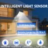3 CCT in One Solar Street Light, 240000 LM LED, Radar/Motion Sensor, Waterproof - for Driveway, Garden, Backyard