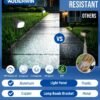 Solar Spot Lights Outdoor Waterproof 4 Pack IP65, 63 LED 3 Lighting Modes Spotlights for Yard Garden House Garage Pathway