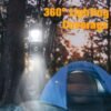 2-Pack Collapsible Camping Lantern Solar USB Rechargeable Portable Lightweight Waterproof LED Flashlight Survival Kits for Indoor Outdoor Home Emergency Light Power Outages Hiking Hurricane