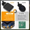Solar Lights Outdoor(4 Pack, 32 LEDs), Solar Garden Lights, Outdoor Decorations, Firefly Light for Patio Decor, Big Bulb, Unique Gifts for Women, Gifts for Grandma