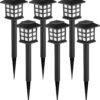 Solar Outdoor Lights,12 Pack LED Solar Lights Outdoor Waterproof, Solar Walkway Lights Maintain 10 Hours of Lighting for Your Garden, Landscape, Path, Yard, Patio, Driveway