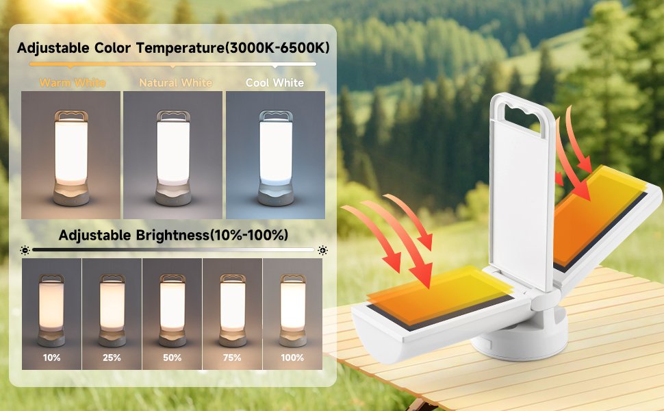 solar camping lights