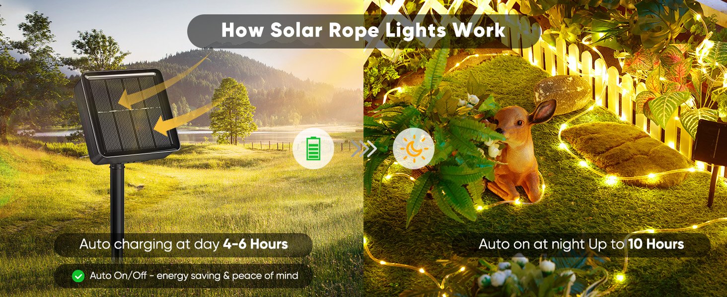 solar lights outdoor string