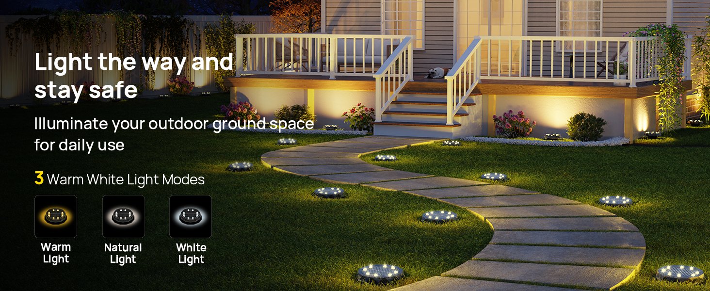 solar stair lights